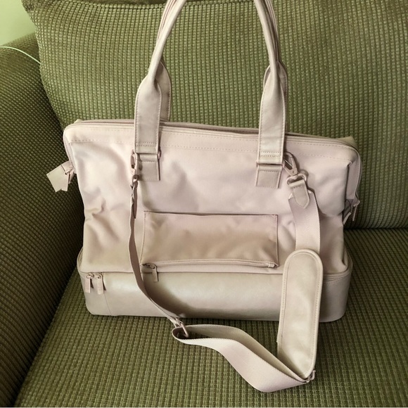 BRAND NEW! Beis The Weekender Bag Atlas Pink 16 x 19 x 10 - Picture 6 of 12